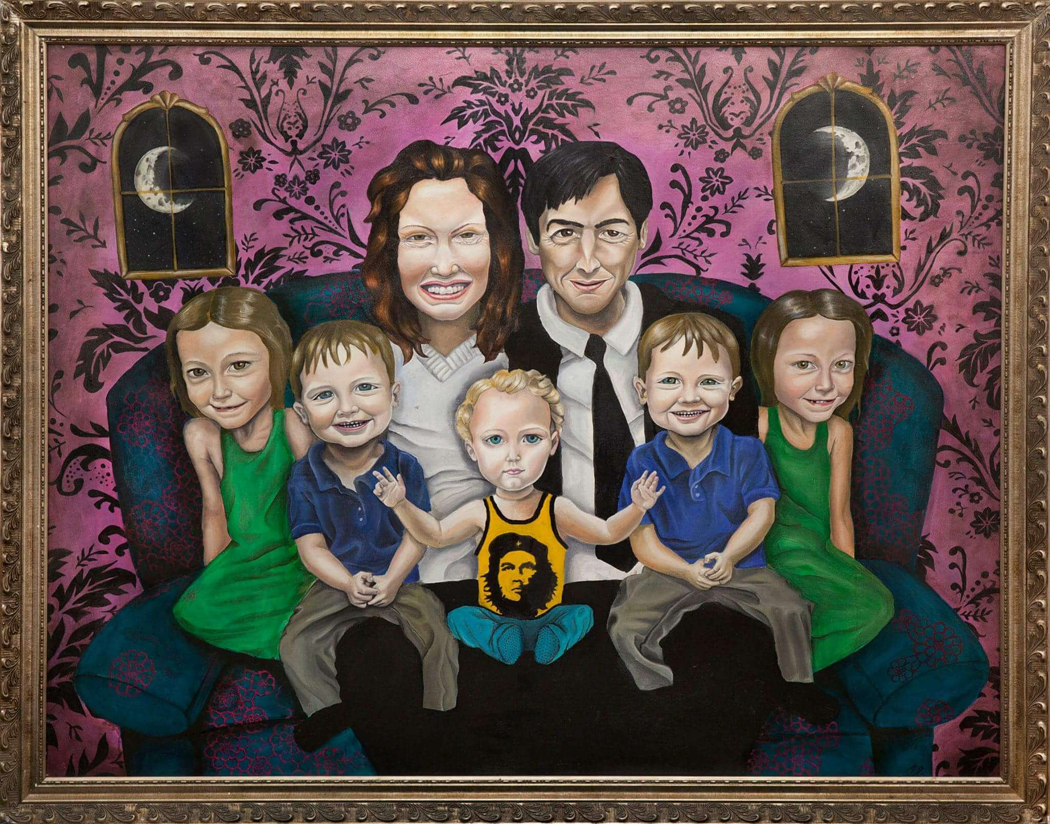 giant realism paintings of tslil tsemet