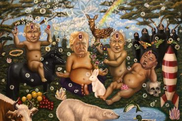 giant realism paintings