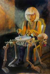 giant realism paintings of tslil tsemet